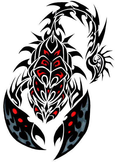 Scorpion Tattoos Png Pic Transparent PNG Image