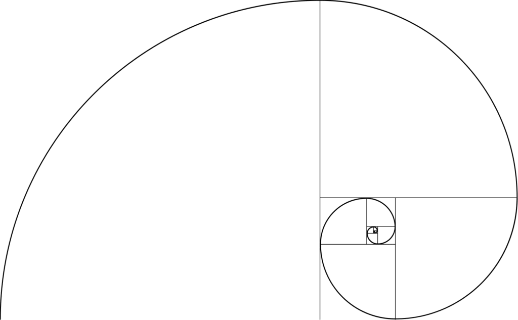 Golden Ratio Spiral Number Fibonacci White Circle Transparent PNG Image