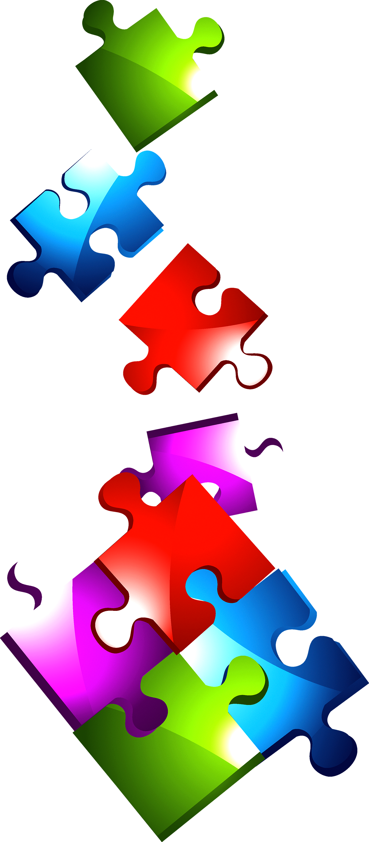 Puzz Graphic Puzzle Jigsaw Design Line 3D Transparent PNG Image