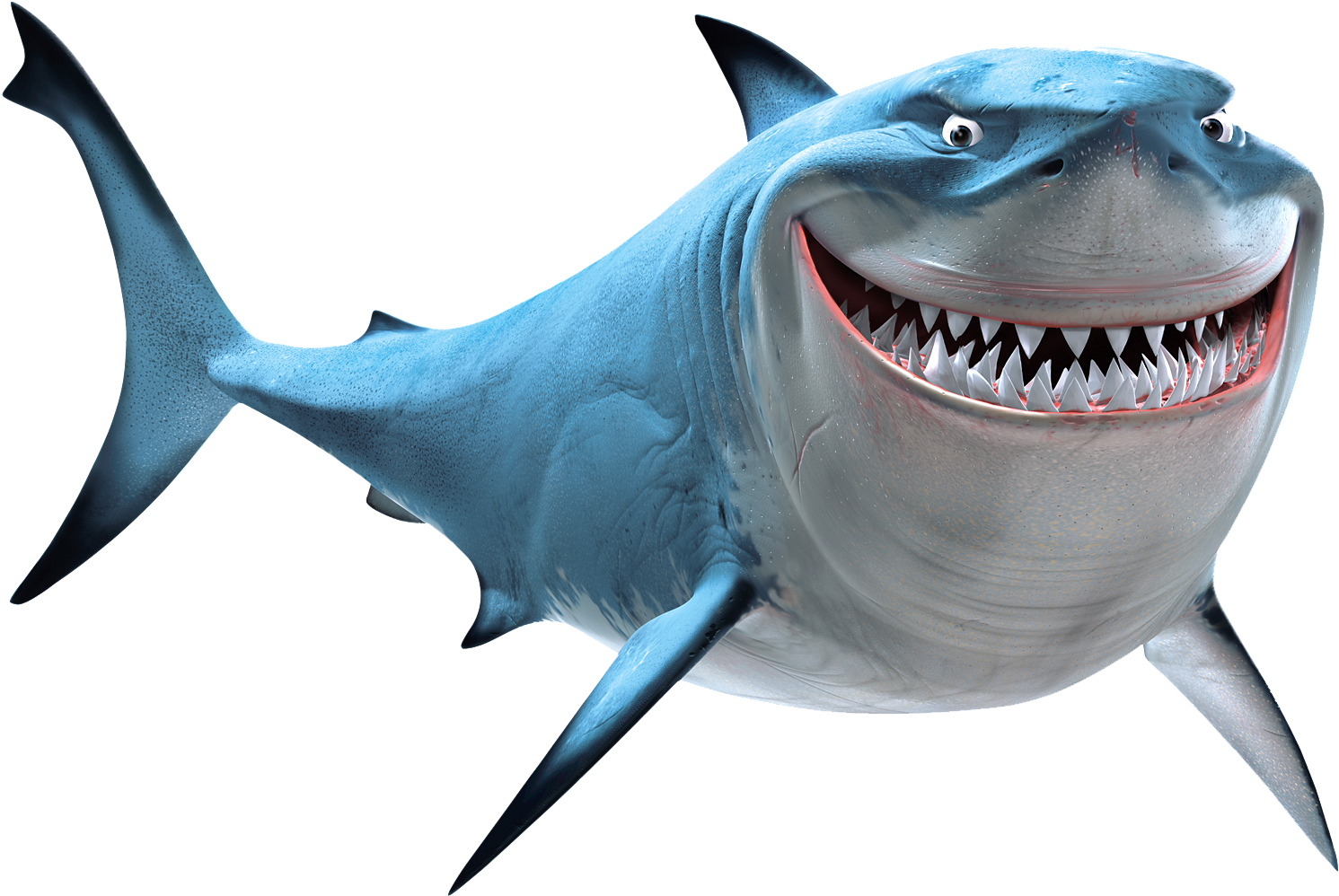 Blue Megalodon Shark Free HD Image Transparent PNG Image