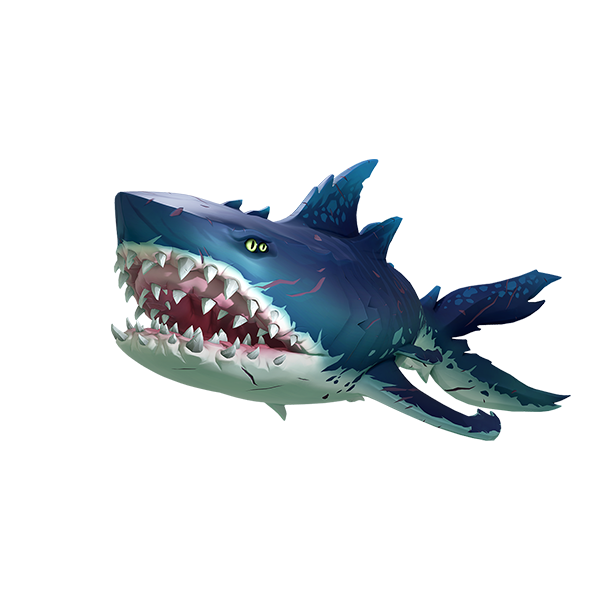 Blue Megalodon Shark PNG Free Photo Transparent PNG Image