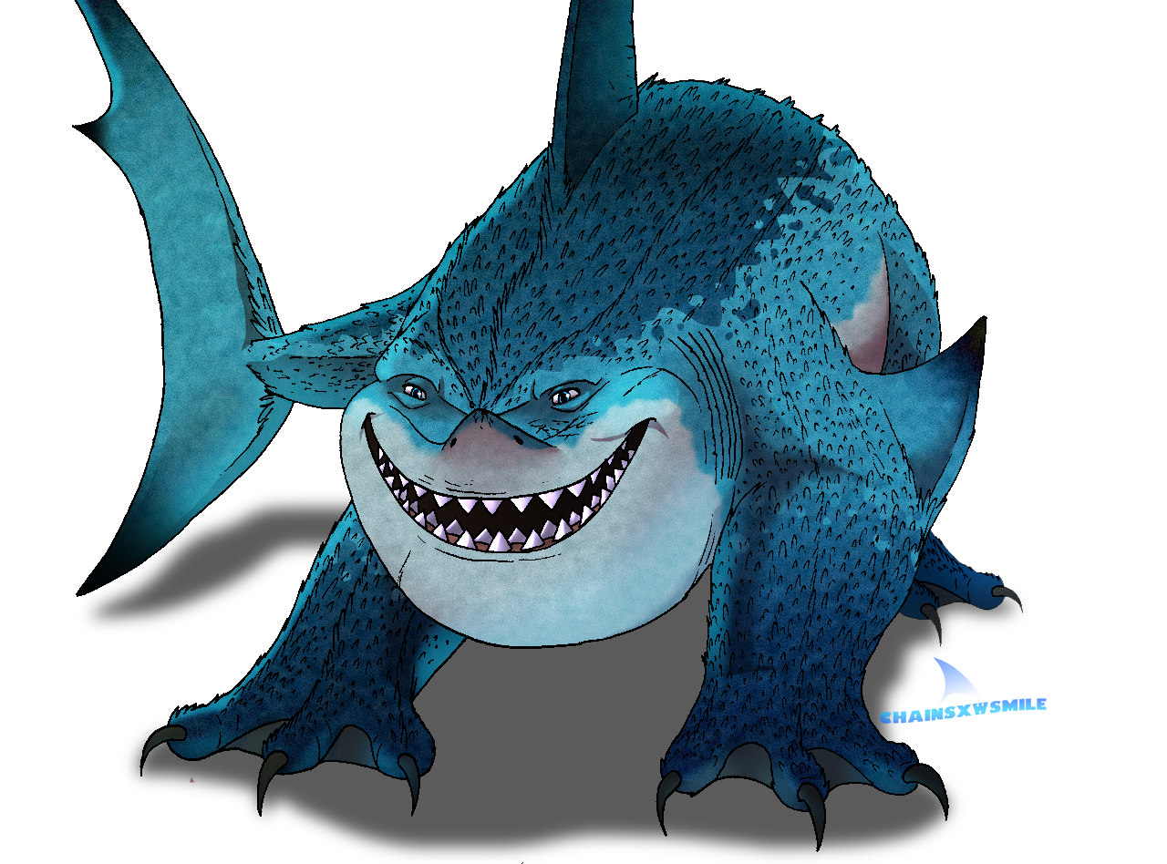 Blue Shark Nemo Free Photo Transparent PNG Image