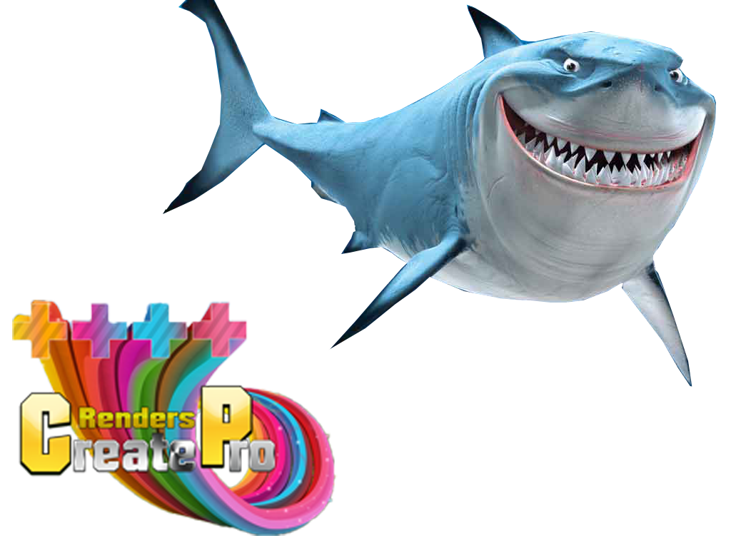 Blue Shark Nemo Download HQ Transparent PNG Image