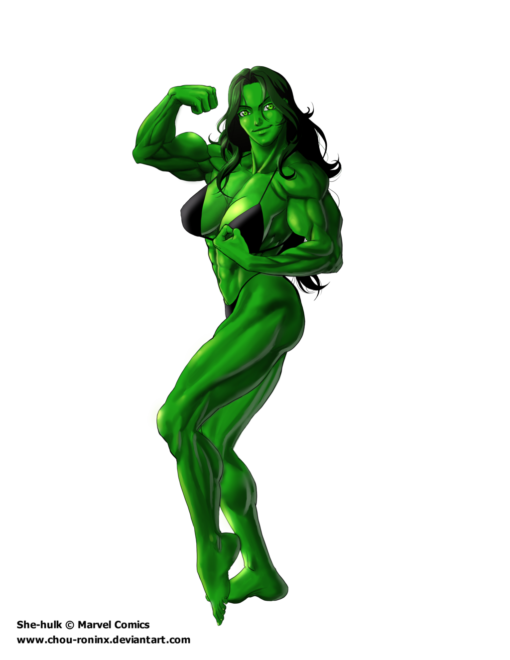 She Hulk File Transparent PNG Image