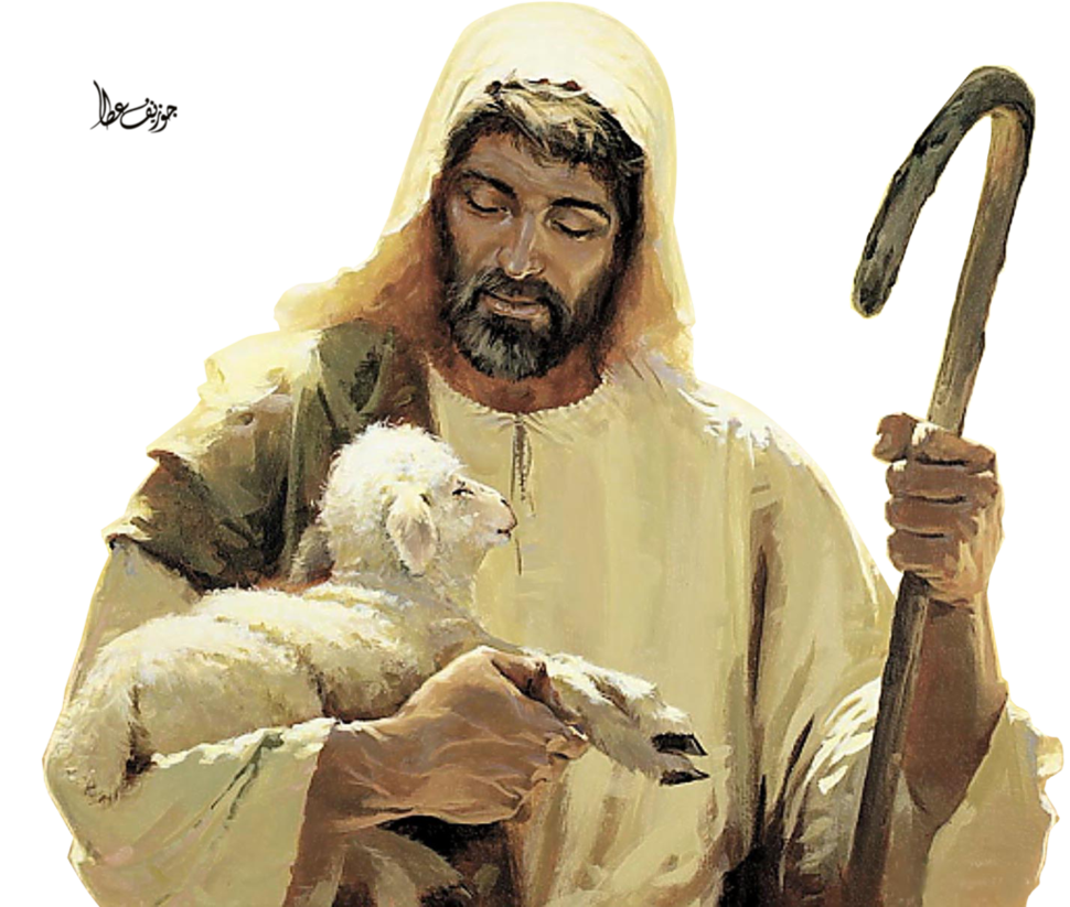 Sheep Shepherd Good Christ Of Jesus Herder Transparent PNG Image