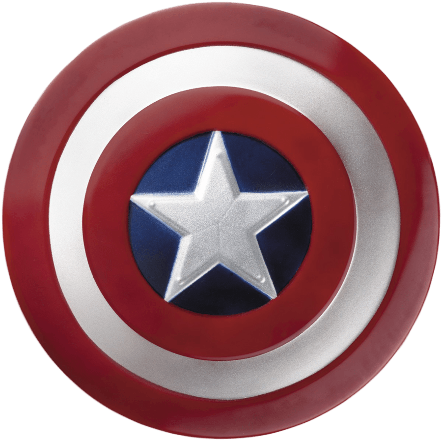 Round Captain America Shield Png Image Transparent PNG Image