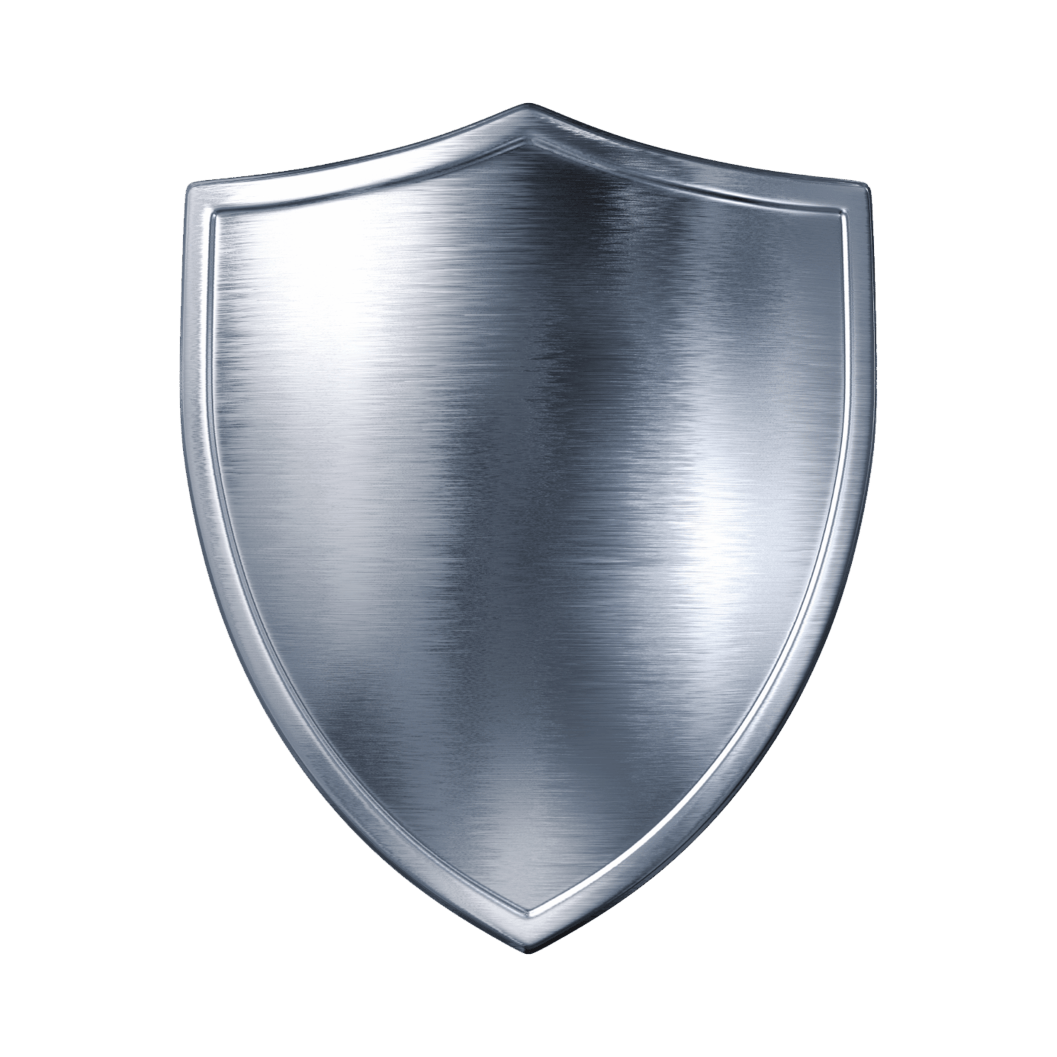 Silver Metal Shield Png Image Transparent PNG Image