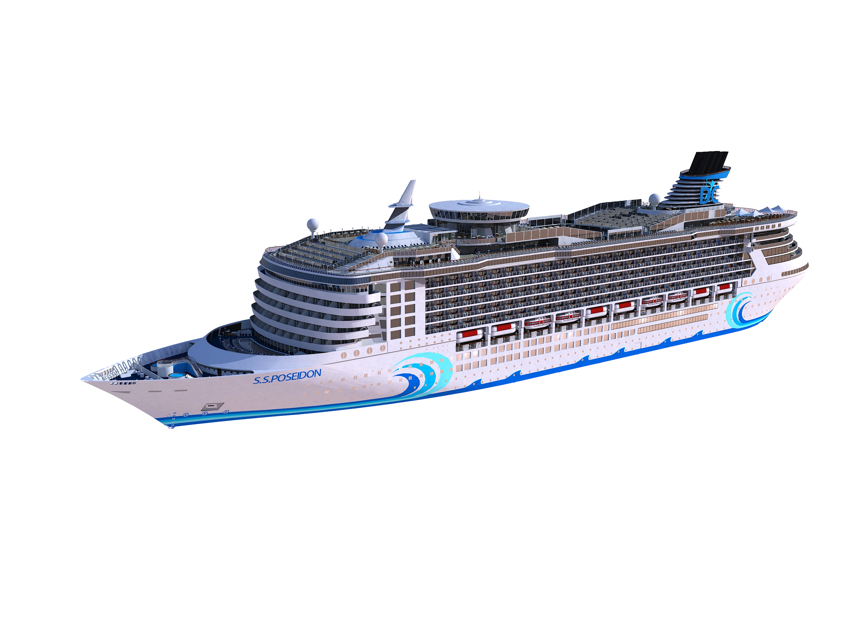 Cruise Ship Picture Transparent PNG Image