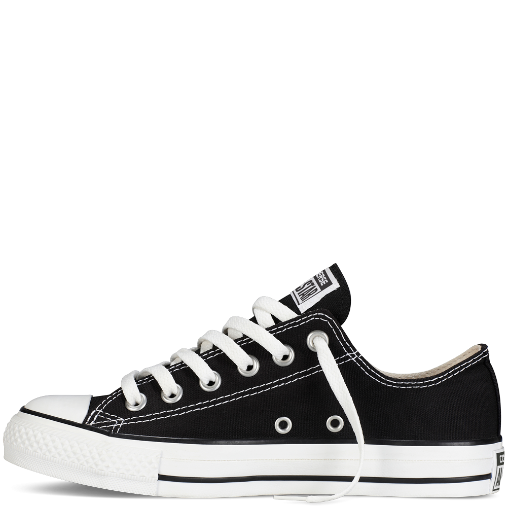 Converse Black Shoes Free Clipart HQ Transparent PNG Image