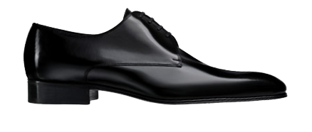 Black Shoe Clipart Transparent PNG Image