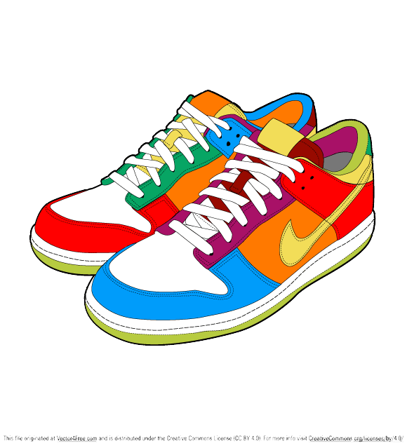 Vector Shoes Transparent PNG Image