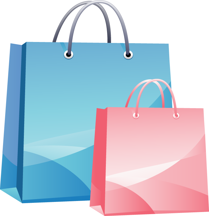 Shopping Bag Clip Art Transparent PNG Image