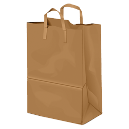 Paper Shopping Bag Png Image Transparent PNG Image