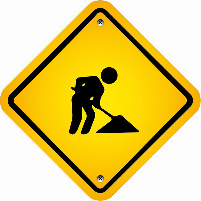 Construction Sign Free Transparent Image HD Transparent PNG Image