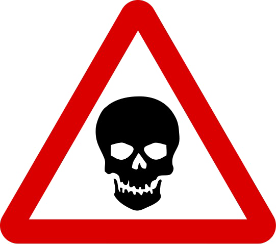 Danger Ahead Free HD Image Transparent PNG Image