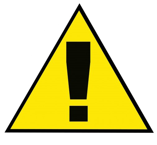 Danger Sign Free Clipart HQ Transparent PNG Image