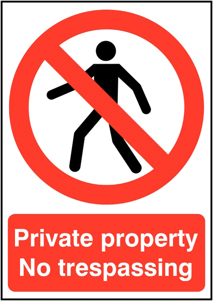 No Trespassing Sign Photos Free Transparent Image HD Transparent PNG Image