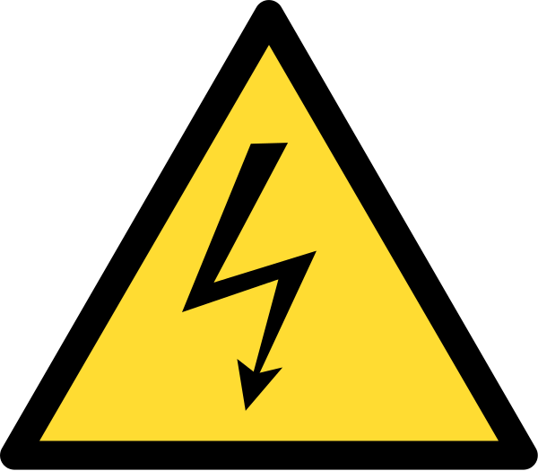 High Voltage Sign PNG Image High Quality Transparent PNG Image