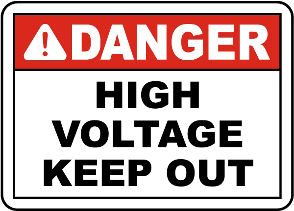 High Voltage Sign Download Free Transparent Image HD Transparent PNG Image