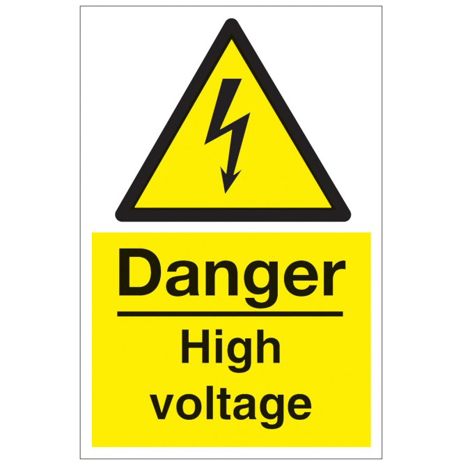 High Voltage Sign Photos Free HQ Image Transparent PNG Image