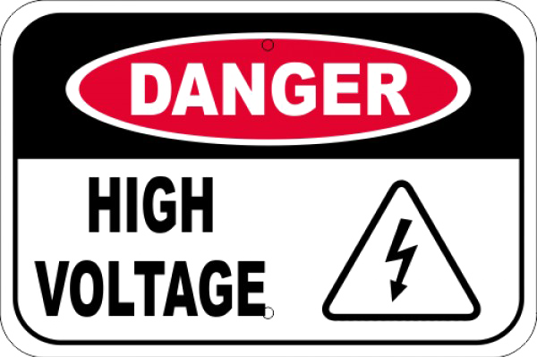 High Voltage Sign HD Image Free PNG Transparent PNG Image