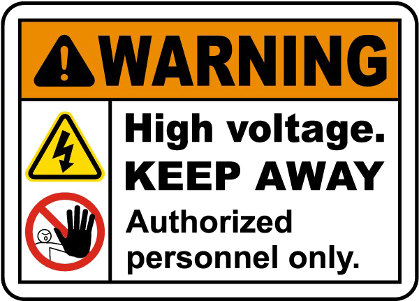 High Voltage Sign Picture Free Photo PNG Transparent PNG Image