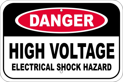 High Voltage Sign Free Clipart HD Transparent PNG Image