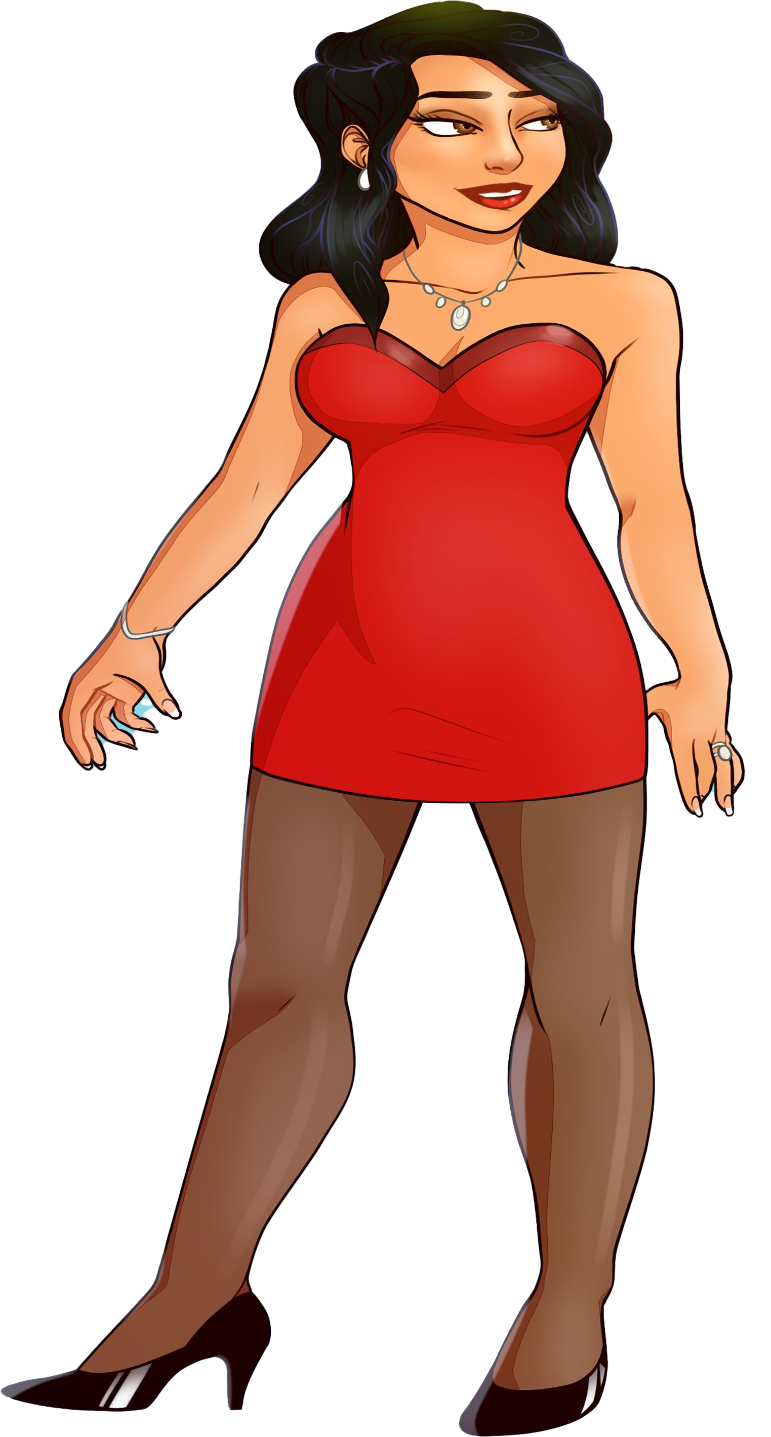 Goth Bella PNG Download Free Transparent PNG Image