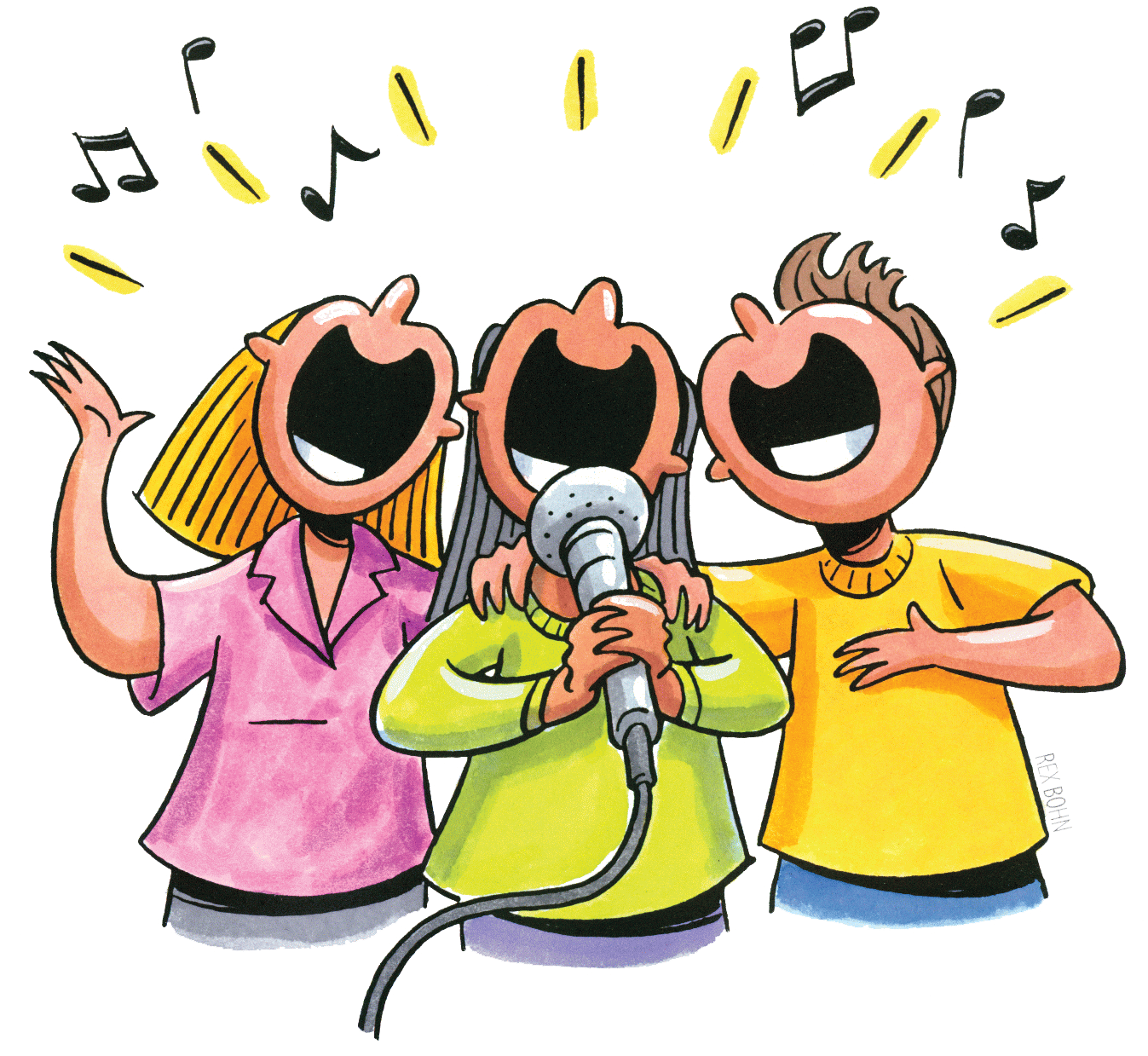 Singing Hd Transparent PNG Image