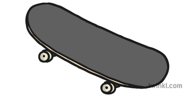 Single Skateboard Download HQ Transparent PNG Image