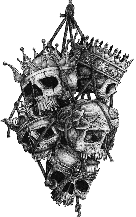 Tattoo Head Skull Crown Human Symbolism Transparent PNG Image