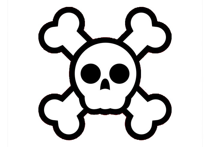 And Cartoon Skull Crossbones Free Transparent Image HD Transparent PNG Image