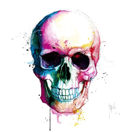 Color Calavera Painting Drawing Skull PNG Download Free Transparent PNG Image