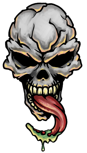 Skull Tattoo Transparent Transparent PNG Image