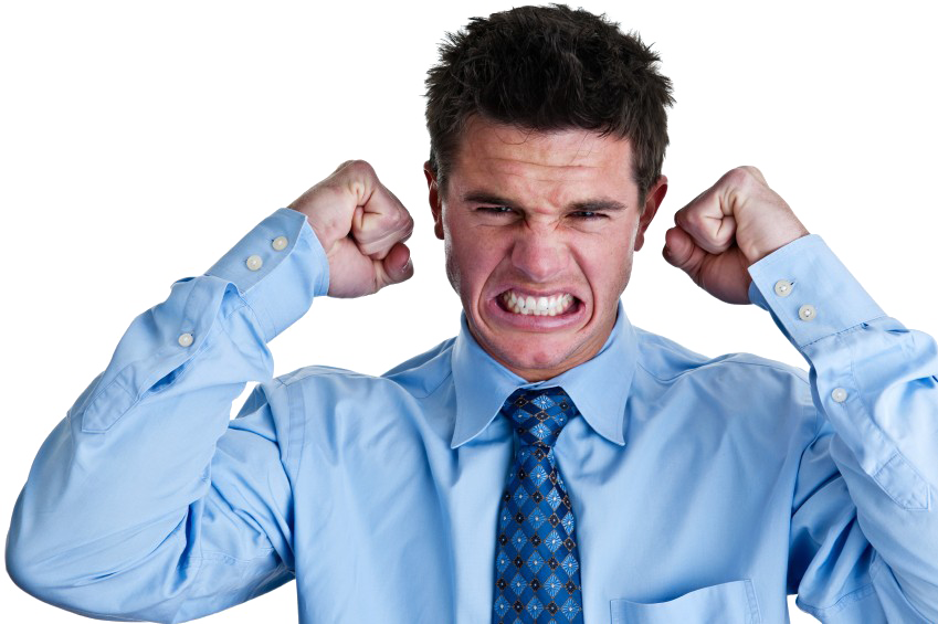 Angry Person Free Transparent Image HQ Transparent PNG Image