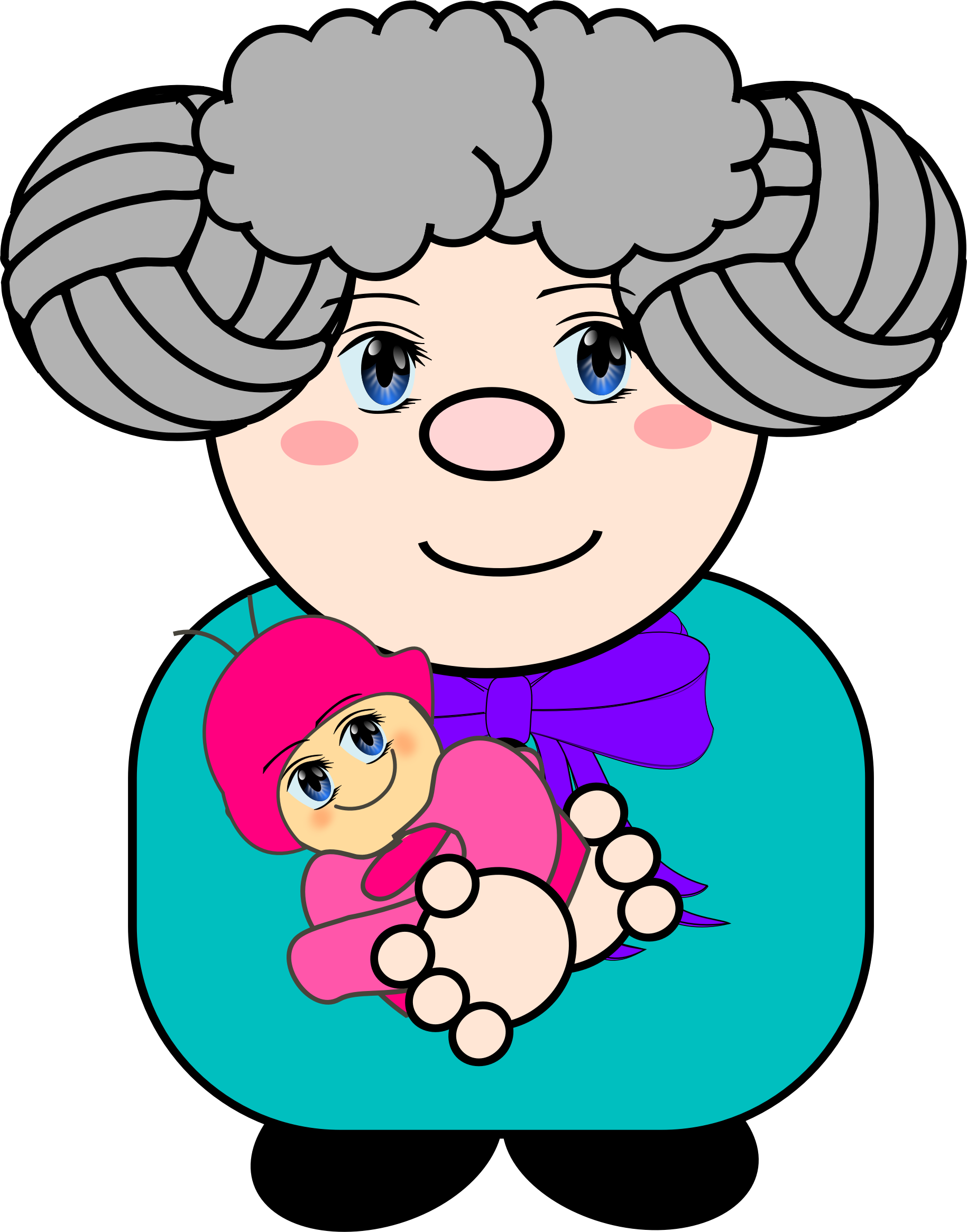 Grandmother PNG File HD Transparent PNG Image