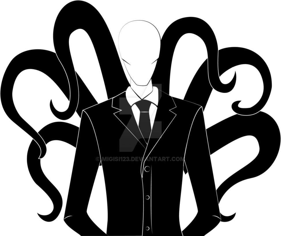 Slender Man Transparent Transparent PNG Image