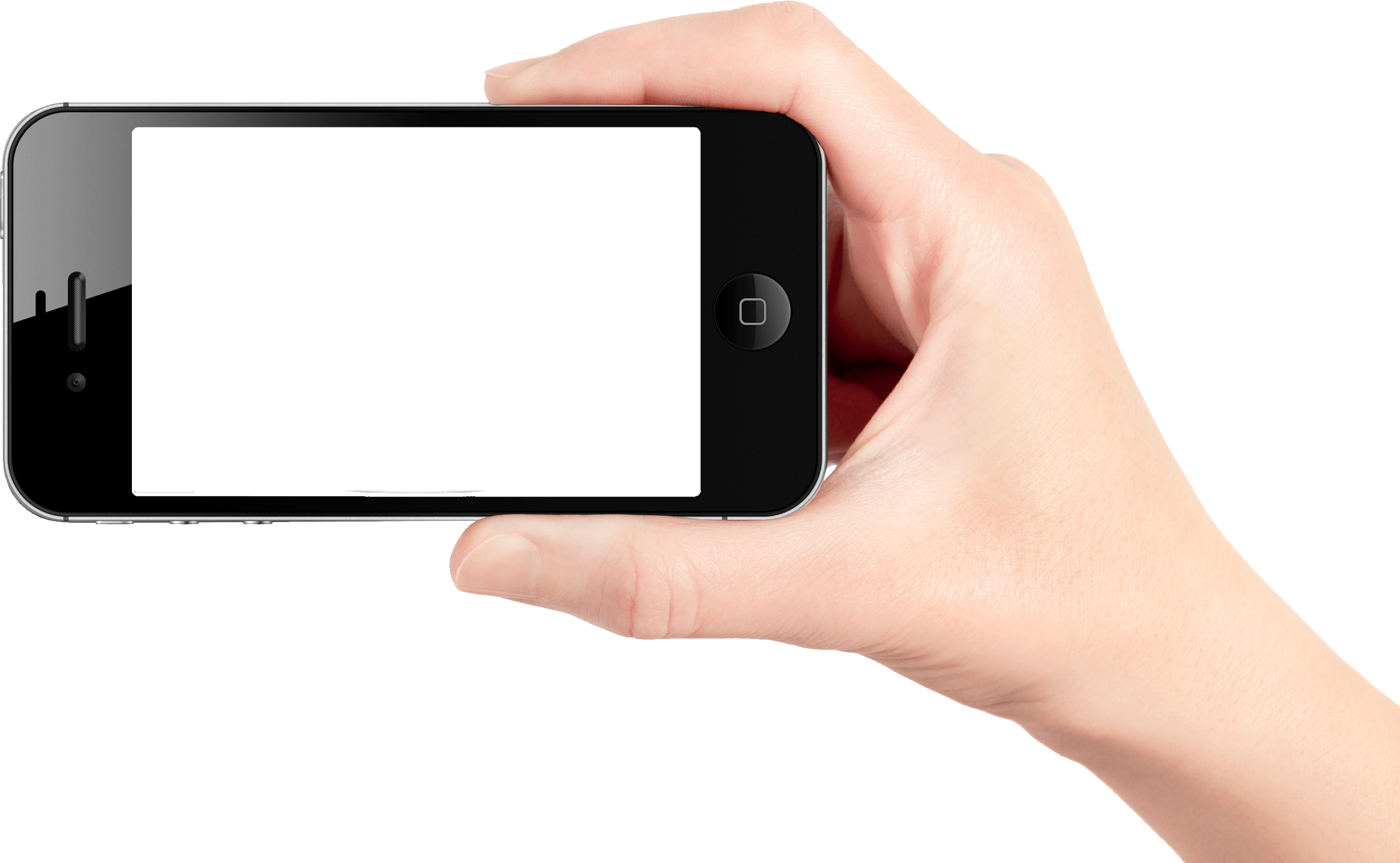 Smartphone In Hand Png Image Transparent PNG Image