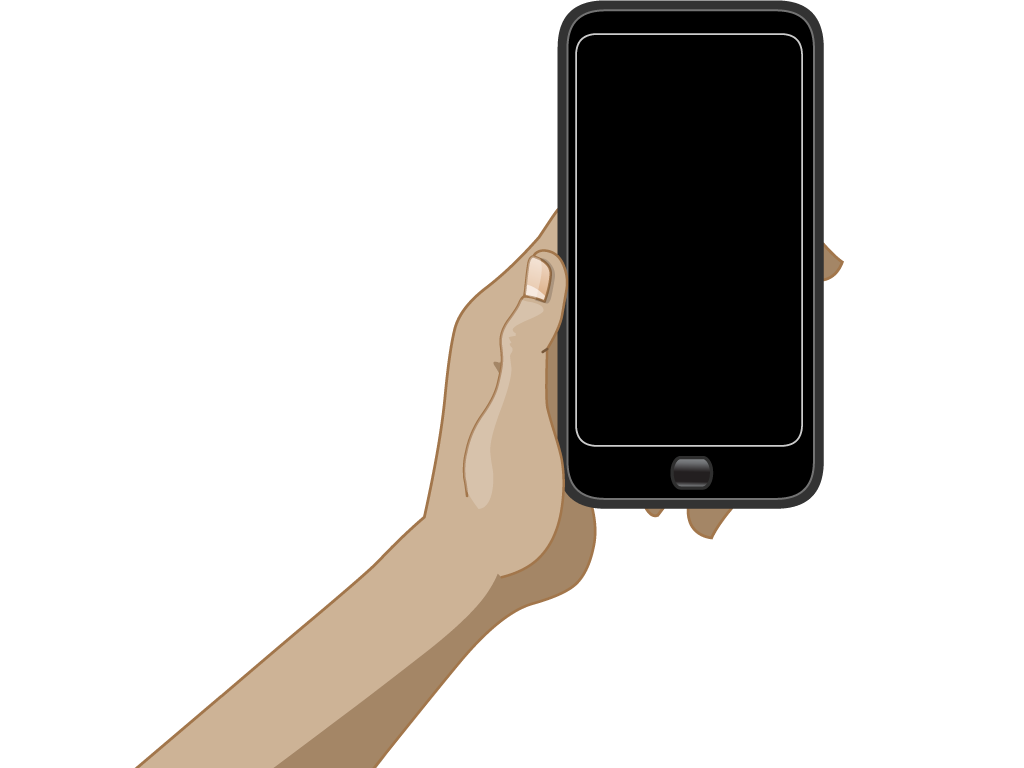 Smartphone Holding Hand PNG Download Free Transparent PNG Image