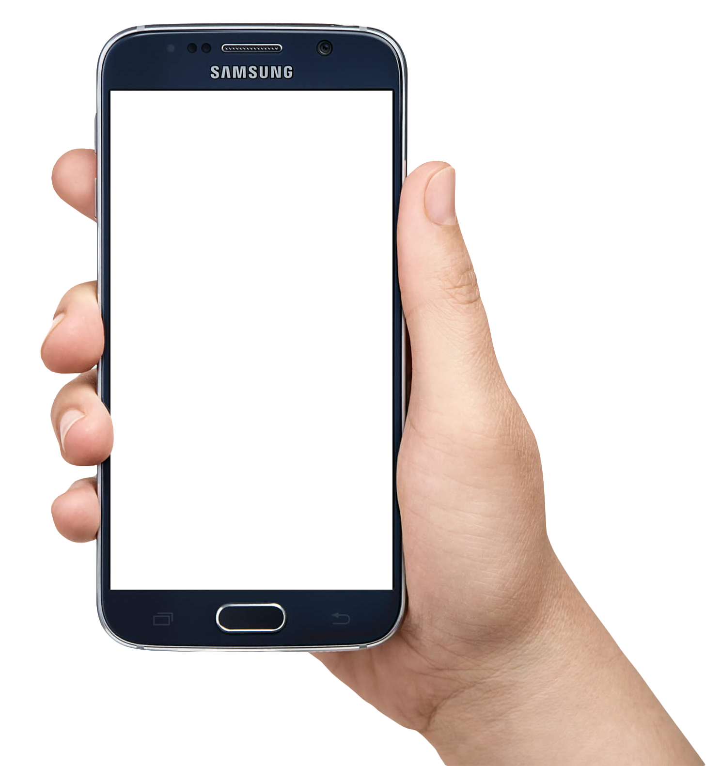 Smartphone Holding Hand PNG File HD Transparent PNG Image