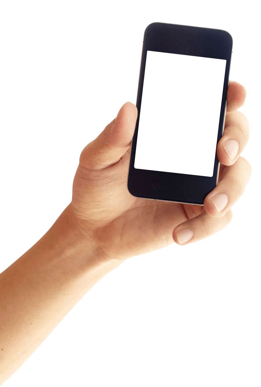 Smartphone In Hand Png Image Transparent PNG Image