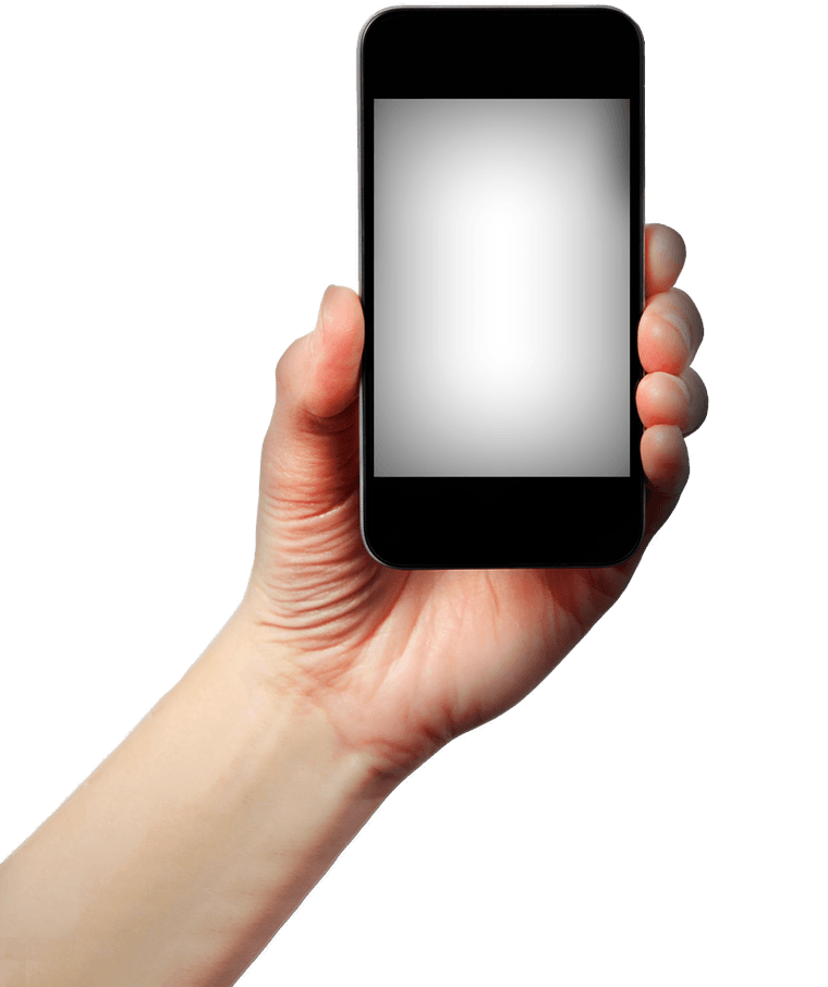 Smartphone In Hand Png Image Transparent PNG Image