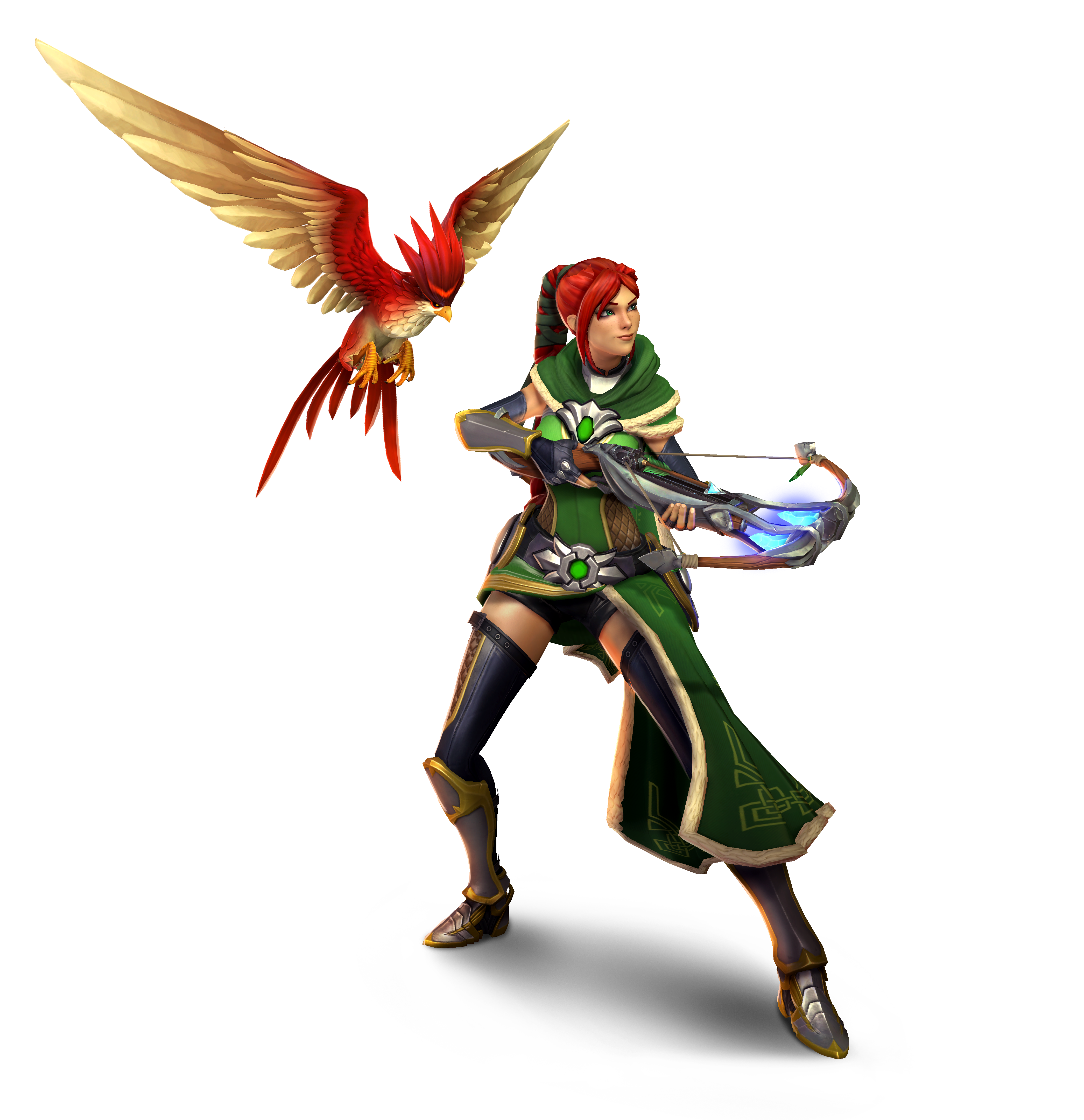 Smite Character Fictional Supernatural Ainsworth Paladins Cassie Transparent PNG Image