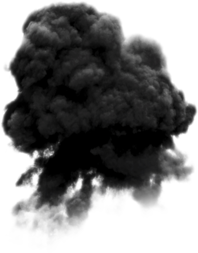 Explosion Black Smoke Free Download PNG HQ Transparent PNG Image