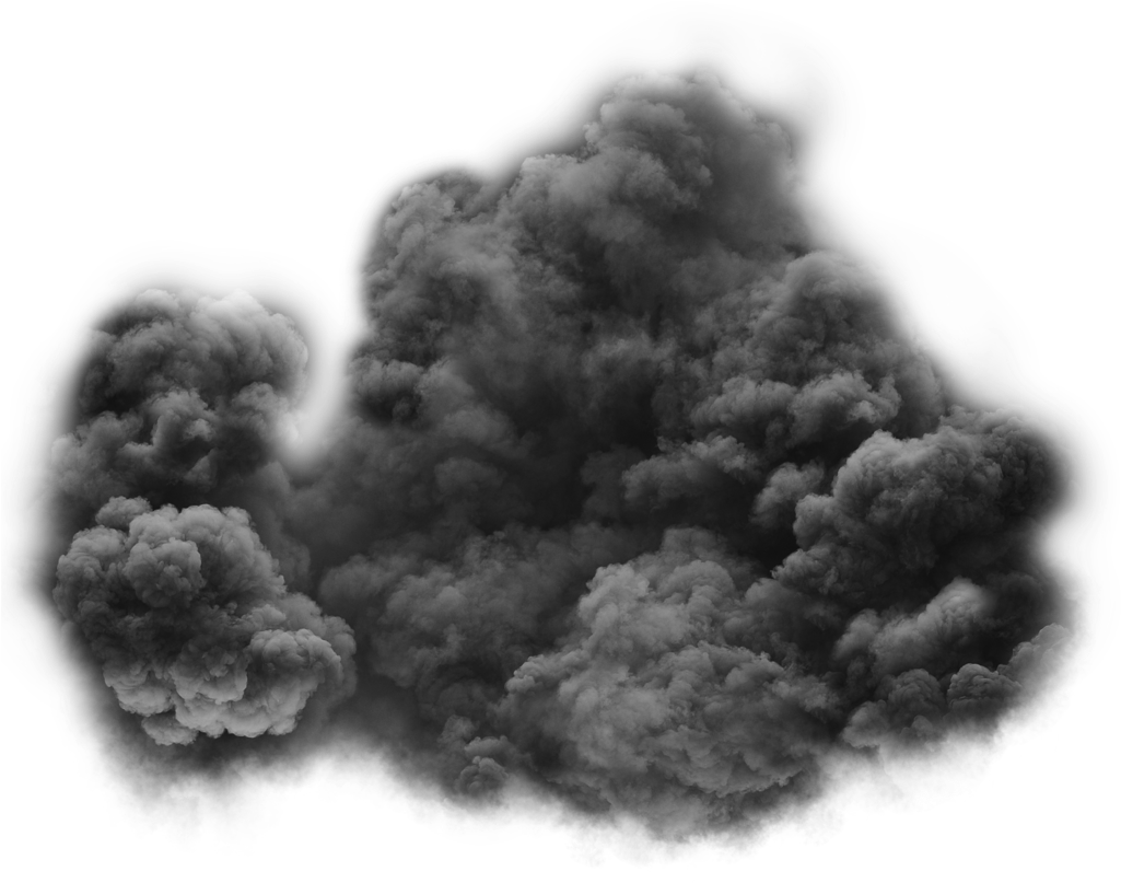 Dark Black Explosion Smoke PNG Image High Quality Transparent PNG Image