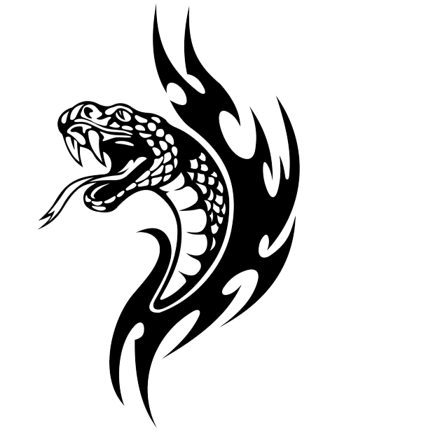 Snake Tattoo Free Download Png Transparent PNG Image