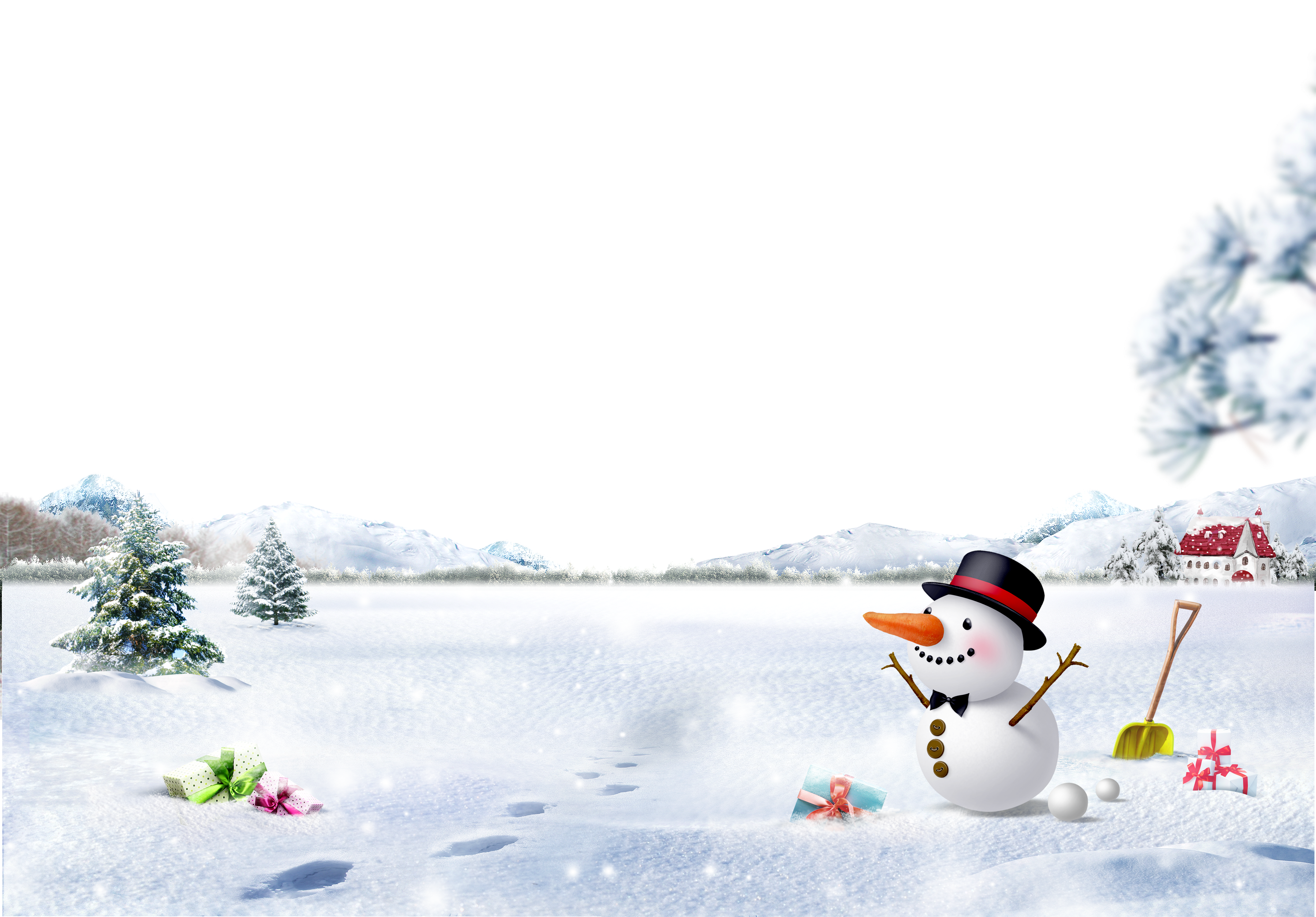 Snowman Winter Snow Snowflake Smiling Christmas Transparent PNG Image