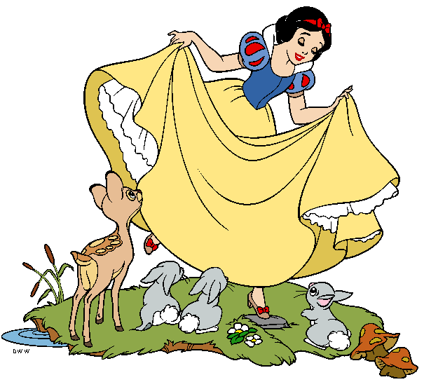 Snow White And The Seven Dwarfs Image Transparent PNG Image