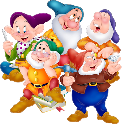 Snow White And The Seven Dwarfs Transparent Transparent PNG Image