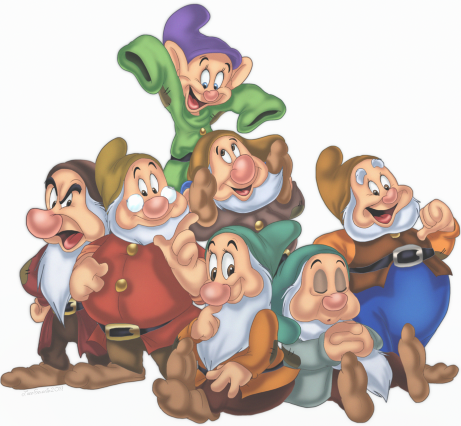 Snow White And The Seven Dwarfs Transparent PNG Image